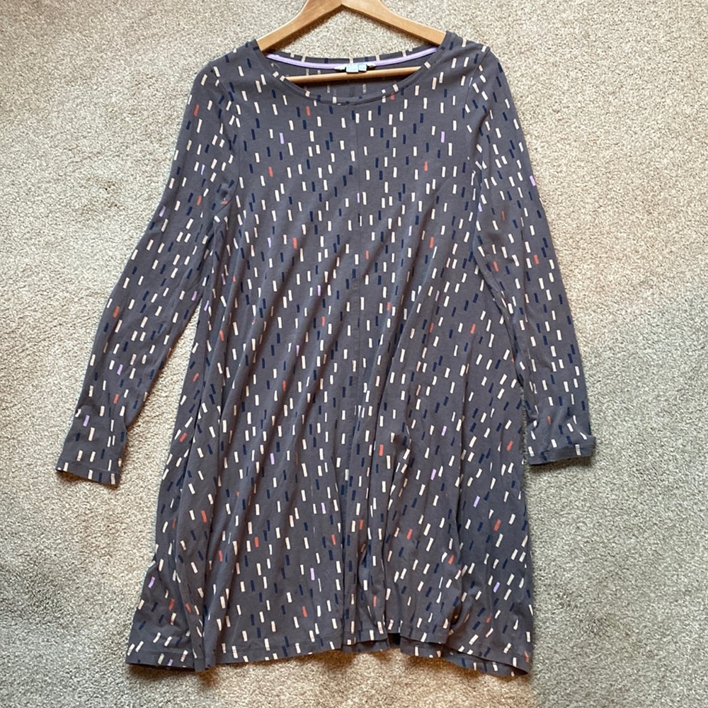 Boden confetti tunic dress size 8
